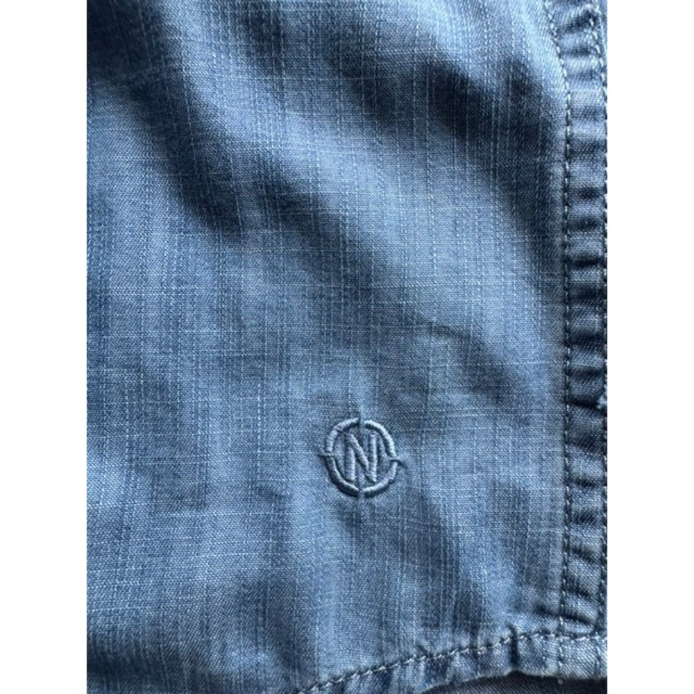 NWT Nautica Chambray Shirt Women's S Tencel Cotton Denim Button Up - Picture 5 of 13